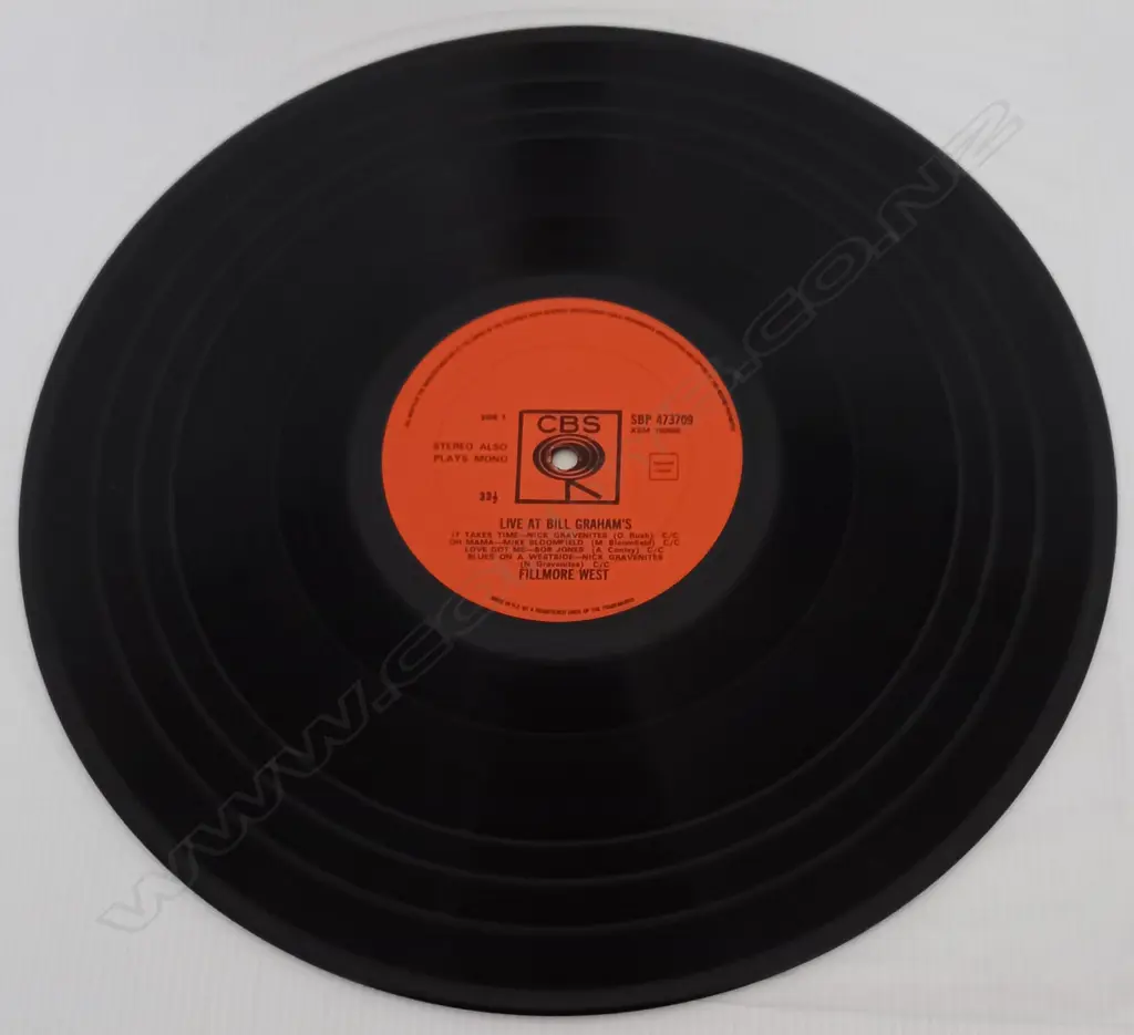 Various, Live At Bill Graham's Fillmore West Image 1++